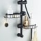 Adjustable Bathroom Faucet Storage Rack Shower Shampoo Soap Holder Kitchen Sink Drain Organizer 0