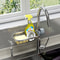 Adjustable Bathroom Faucet Storage Rack Shower Shampoo Soap Holder Kitchen Sink Drain Organizer 7