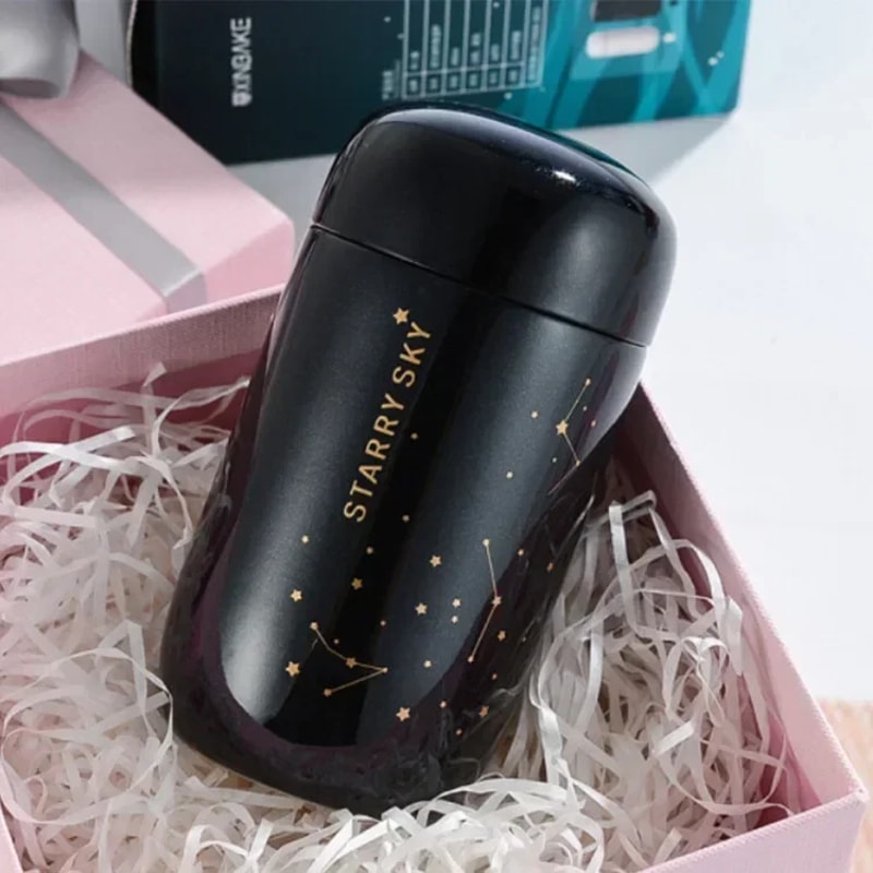 Starry Sky Stainless Steel Thermos Bottle Leakproof Vacuum Flask For Coffee Travel 7