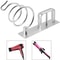 WallMounted Hair Dryer And Straightener Holder Organized Bathroom Storage Rack For Hair Tools 3