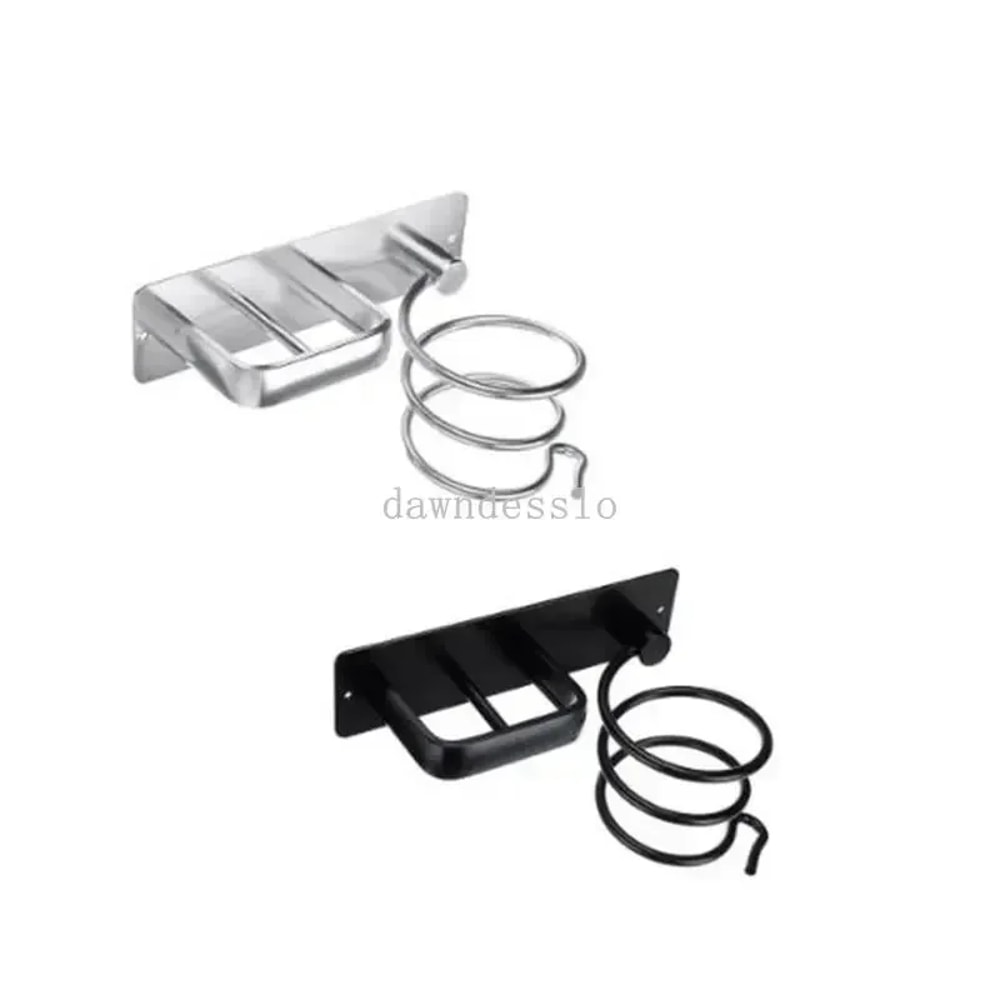 WallMounted Hair Dryer And Straightener Holder Organized Bathroom Storage Rack For Hair Tools 4
