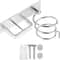 WallMounted Hair Dryer And Straightener Holder Organized Bathroom Storage Rack For Hair Tools 6