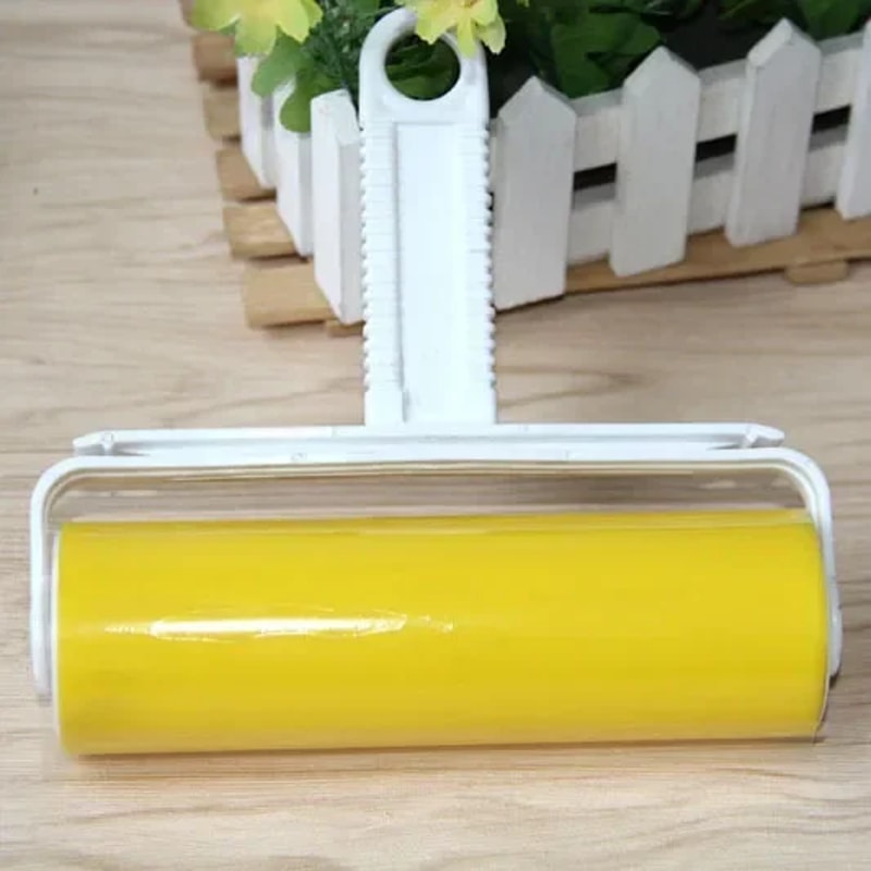 Large Washable Reusable Pet Hair Remover Roller Portable & Efficient Household Cleaning Tool