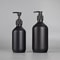 Matte Black Liquid Soap Dispenser Refillable Shampoo Conditioner And Lotion Container For Bathroom 0