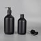 Matte Black Liquid Soap Dispenser Refillable Shampoo Conditioner And Lotion Container For Bathroom 1
