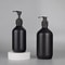 Matte Black Liquid Soap Dispenser Refillable Shampoo Conditioner And Lotion Container For Bathroom 2