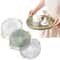Round Acrylic Storage Tray for Coffee Table & Tea Cup Organization Elegant Home Decor Tray for Aromatherapy & Tea Cups
