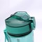 Sports Water Bottle with Straw BPA Free Transparent Plastic Drinkware for Camping, Hiking, and Outdoor Activities