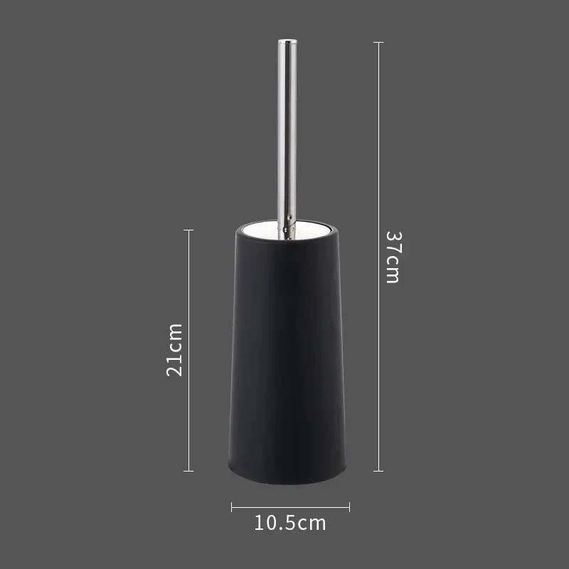 Creative Nordic Style Golden Toilet Brush With Holder Elegant Bathroom Cleaning Brush For Household 8