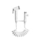 Portable Bidet Sprayer Set With Handheld Toilet Bidet Retractable Spring Hose Mounting Bracket Swi 5