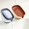 Suction Cup Soap Dish With Drainage Luxury Soap Holder For Bathroom 1