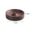 Handmade Black Walnut Wood Incense Stick Holder Round Tea Ceremony Agarwood Tray For Home Decor 5