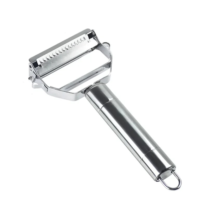 Multifunctional Stainless Steel Kitchen Peeler for Fruit, Vegetable, Potato, Carrot, and Cucumber Grater