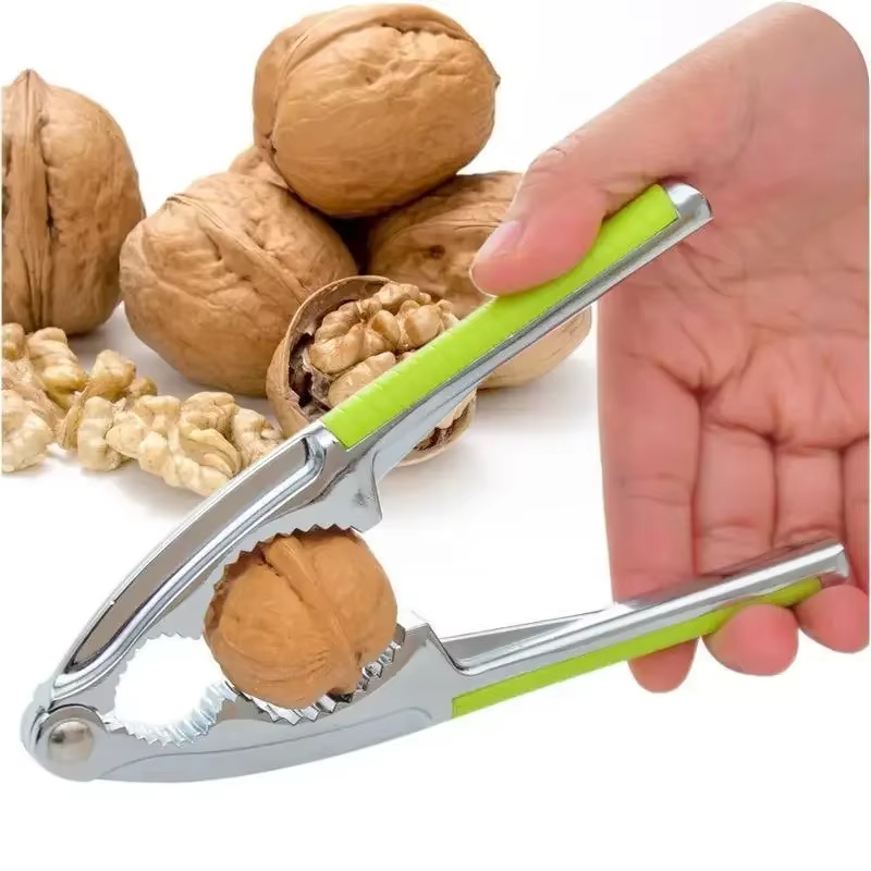 Stainless Steel Nut Cracker For Almonds Walnuts Hazelnuts Bolt Clamping MultiFunction Kitchen Tool 3