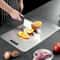 Stainless Steel Cutting Boards Set NonSlip BPA Free Rustproof With Juice Groove 1