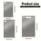 Stainless Steel Cutting Boards Set NonSlip BPA Free Rustproof With Juice Groove 4