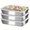 Stainless Steel Food Containers Leakproof Stackable Clear Lids Perfect For Home Meal Prep Camping 1