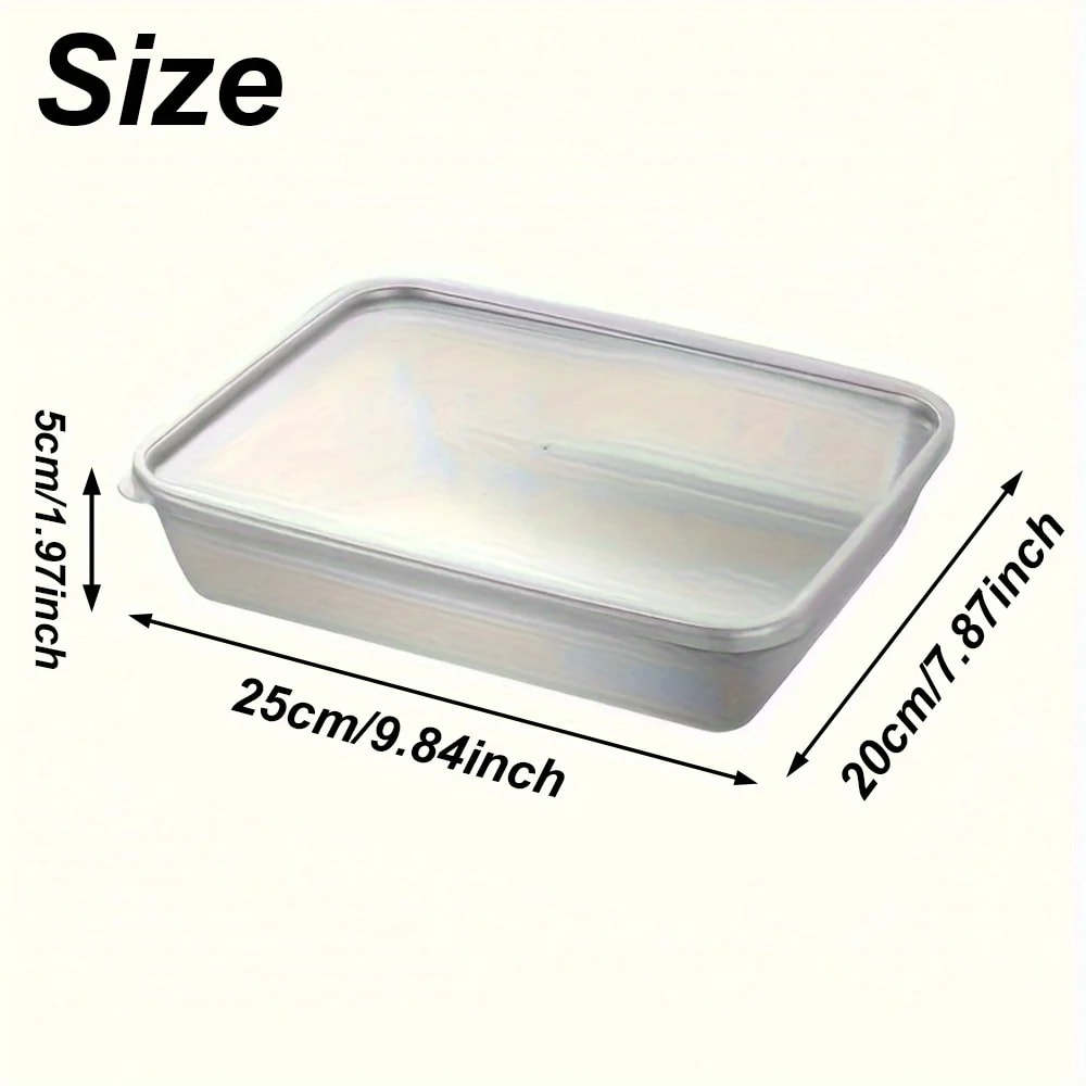 Stainless Steel Food Containers Leakproof Stackable Clear Lids Perfect For Home Meal Prep Camping 5