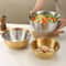 Stainless Steel Mixing Bowls Set For Kitchen Use Ideal For Mixing Kneading Dough And Serving Salads 3