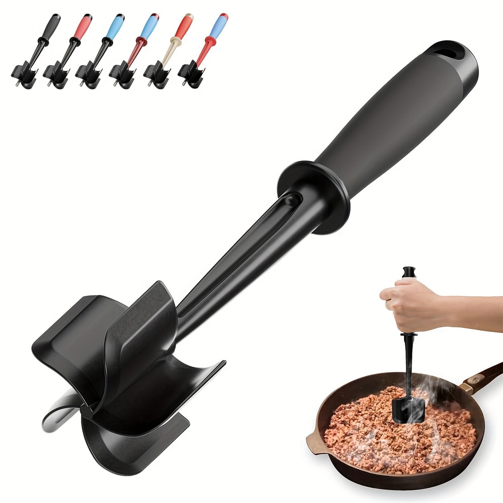 Meat Chopper Masher Heavy Duty NonStick Dishwasher Safe 6