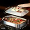 Stainless Steel Baking Pan Set With Lids Deep Dish Cookware For Fish Pasta And Grilling Oven Dishw 3
