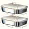 Stainless Steel Baking Pan Set With Lids Deep Dish Cookware For Fish Pasta And Grilling Oven Dishw 4