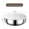 Large Stainless Steel Mixing Bowls Rust Resistant for Dough Kneading, Pasta Making, and Vegetable Washing