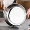 Large Stainless Steel Mixing Bowls Rust Resistant for Dough Kneading, Pasta Making, and Vegetable Washing