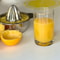 Heavy Duty Stainless Steel Manual Citrus Juicer Press for Oranges, Lemons, and Pomegranates, Dishwasher Safe