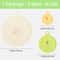 Silicone Stretch Food Covers EcoFriendly Reusable Lids With Pull Tab Weekly Tracker For BowlsJarsC 5