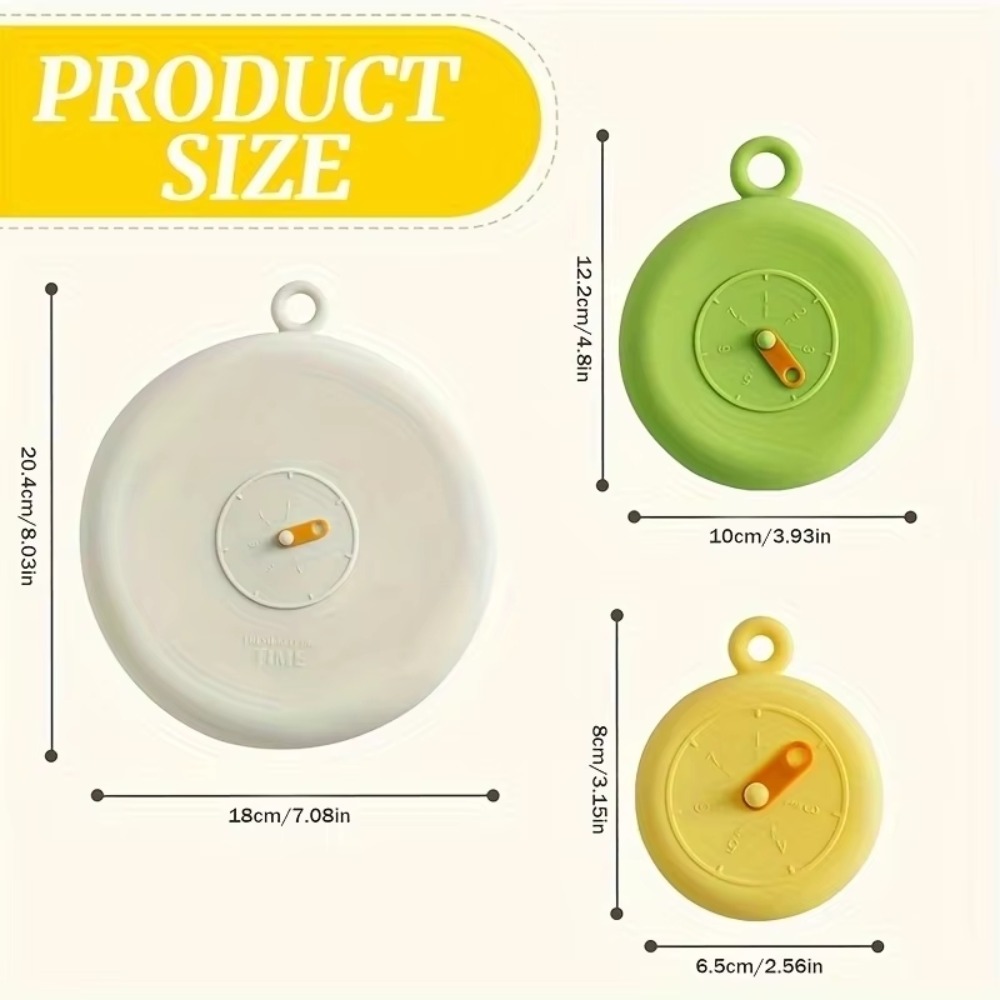 Silicone Stretch Food Covers EcoFriendly Reusable Lids With Pull Tab Weekly Tracker For BowlsJarsC 6