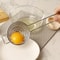 Stainless Steel Egg Separator Tool Extended Handle Yolk White Separator For Quick Baking 3