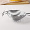 Stainless Steel Egg Separator Tool Extended Handle Yolk White Separator For Quick Baking 4