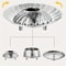 MultiPurpose Foldable Stainless Steel Steamer Collapsible Cooking Rack For Kitchen And Restaurant 4