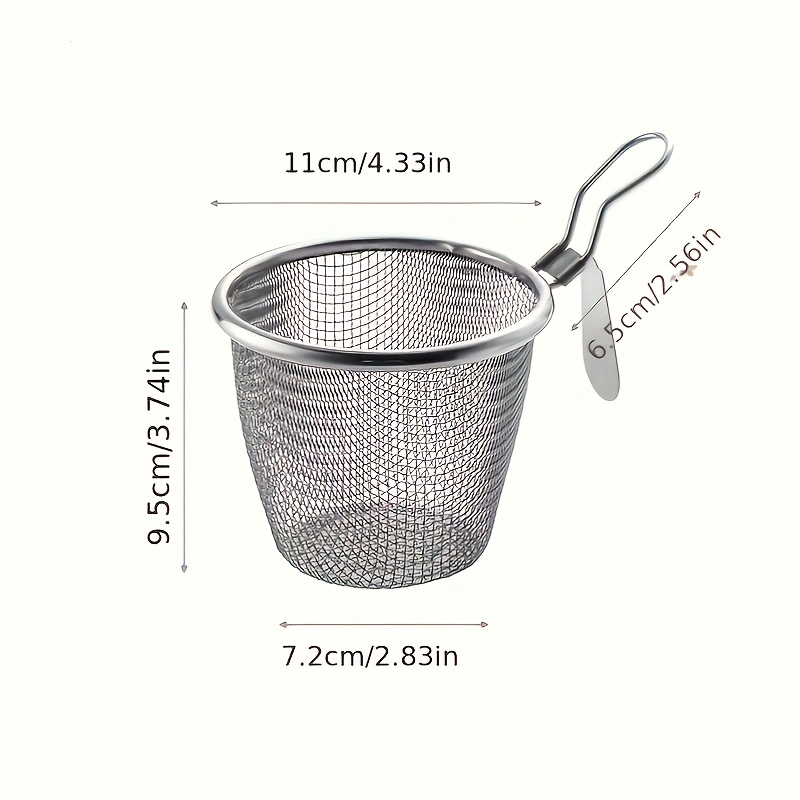 Stainless Steel Spider Strainer Skimmer Commercial Noodle Soup Hot Pot Ladle With Hook Kitchen Tool 6