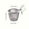 Stainless Steel Spider Strainer Skimmer Commercial Noodle Soup Hot Pot Ladle With Hook Kitchen Tool 5