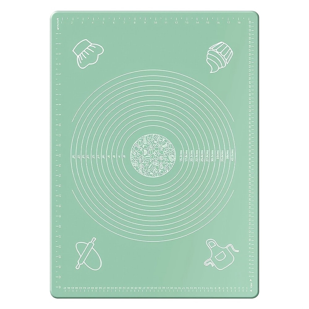 Non Stick Silicone Baking Mat with Measurement Guide for Easy Dough Rolling