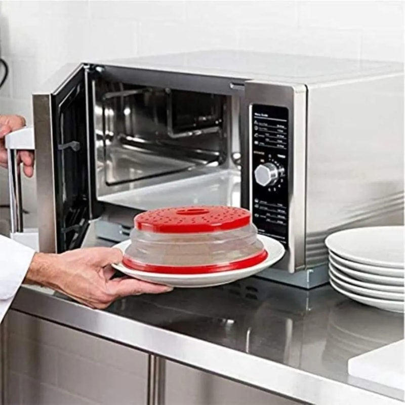 Breathable & Foldable Microwave Oven Cover Splash Proof and Durable