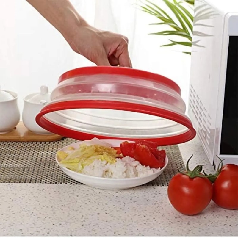Breathable & Foldable Microwave Oven Cover Splash Proof and Durable