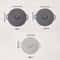Reusable Silicone Pot Cover Set HeatResistant Microwave Lid With Suction Cup Seal 6
