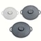 Reusable Silicone Pot Cover Set HeatResistant Microwave Lid With Suction Cup Seal 5