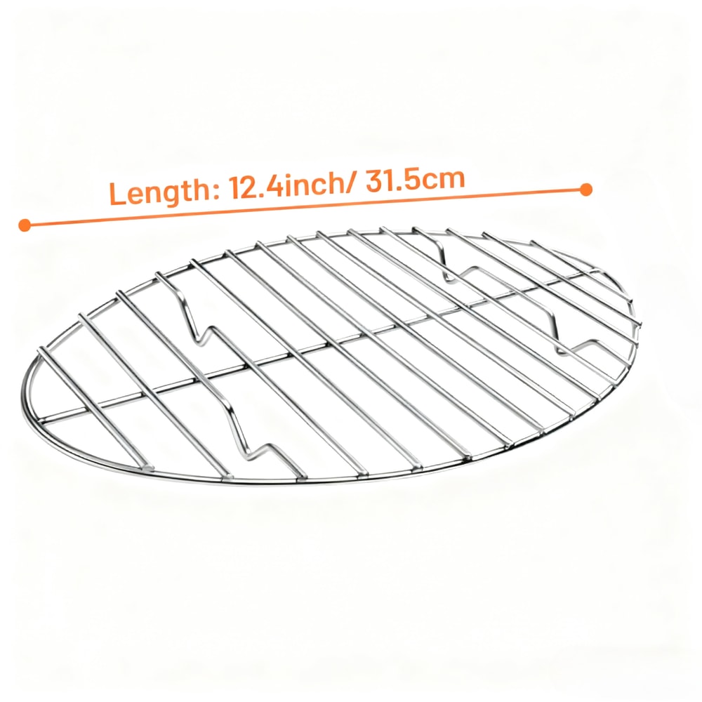 Heavy Duty Stainless Steel Cooling Rack Oven Air Fryer Compatible Dishwasher Safe Ideal For Baking 5