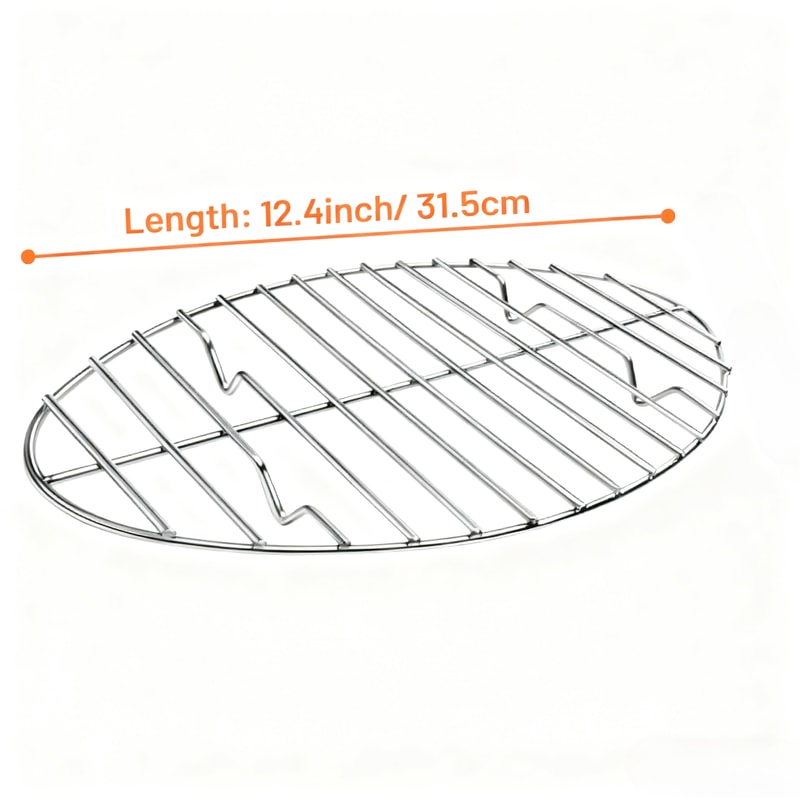 Heavy Duty Stainless Steel Cooling Rack Oven Air Fryer Compatible Dishwasher Safe Ideal For Baking 5
