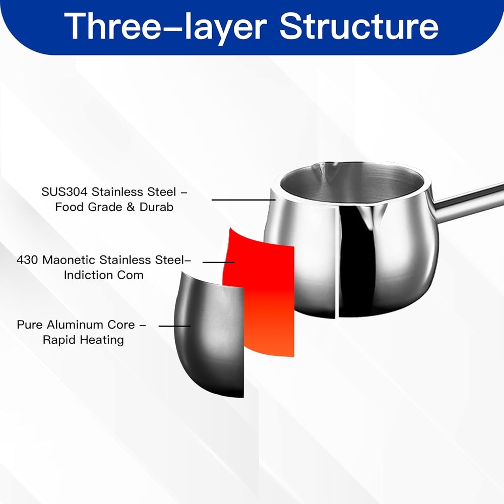 Stainless Steel Sauce Spoons With Long Handle Premium Kitchen Utensils For Oil Seasoning Baking Di 4