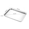 Stainless Steel Rice Noodle Serving Tray Rectangle Buffet Presentation Plate 8