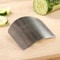Stainless Steel Vegetable Cutting Finger Guard Safe Hand Protector For Kitchen Tasks 3