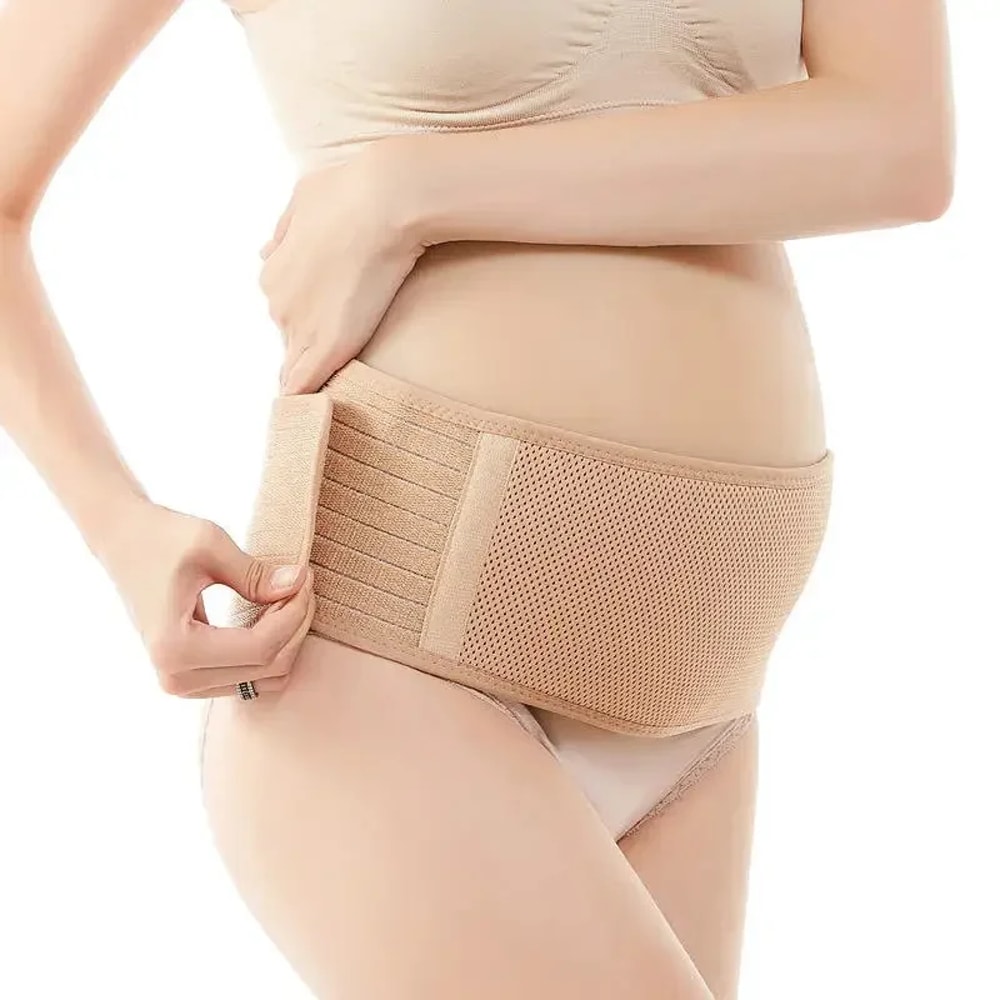 Breathable Pregnancy Support Belt Comfortable Abdominal Belt for Antenatal Support