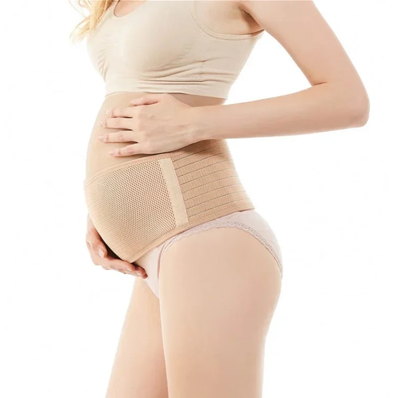 Breathable Pregnancy Support Belt Comfortable Abdominal Belt for Antenatal Support