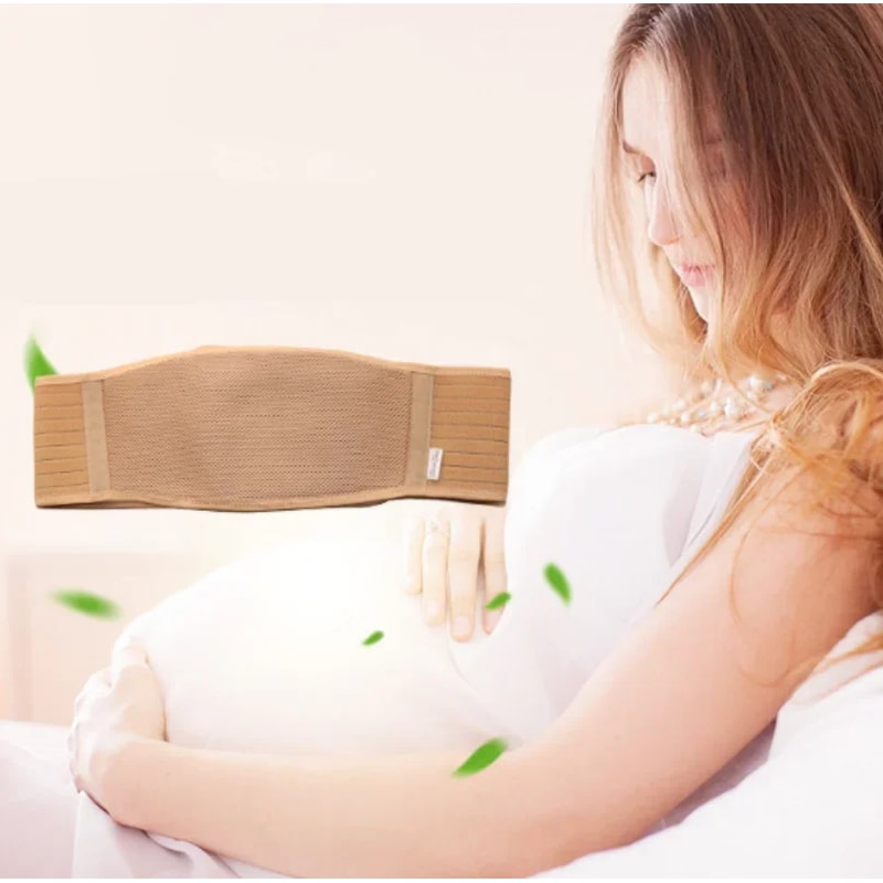 Breathable Pregnancy Support Belt Comfortable Abdominal Belt for Antenatal Support