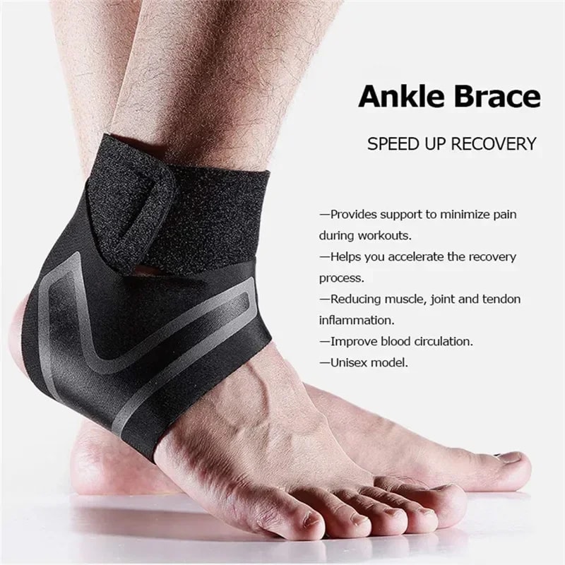 Ankle Brace Support Compression Sleeve For Plantar Fasciitis Relief 3